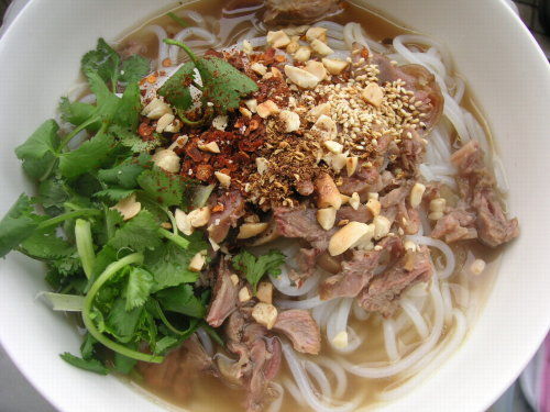 金沙羊肉粉