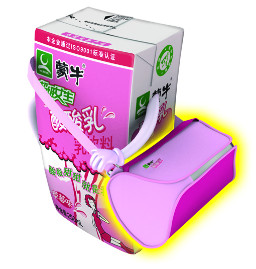 蒙牛酸酸乳